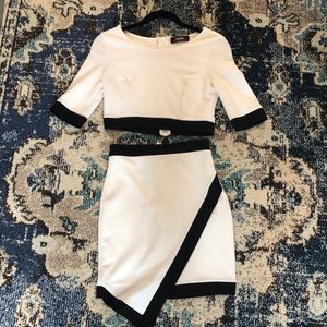 Lulu’s Two Piece Black & White Set